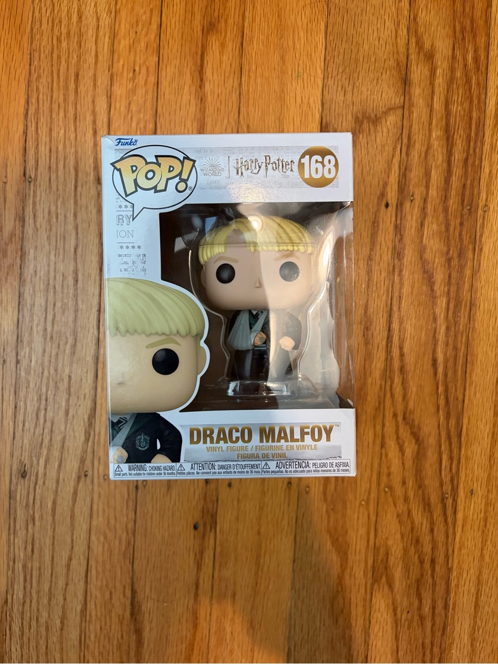 Funko Pop! Draco Malfoy #168 Vinyl Figure - Blonde
